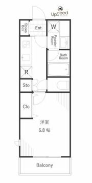 ベラスウィータ高田馬場の間取り画像