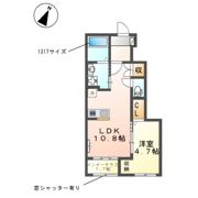 コーポ椛（モミジ）の間取り画像