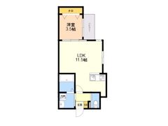 長住RESIDENCE大池通りの間取り画像
