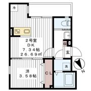 クレア船橋の間取り画像