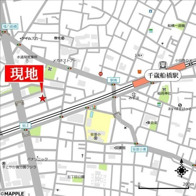 近くに施設あり