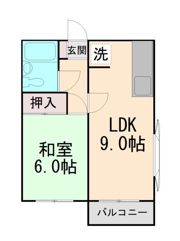グランツ六甲の間取り画像