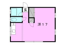 パーマネントファティ2階の間取り画像