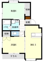 コムハウス飛田の間取り画像