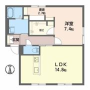 フレグランス清水 A棟の間取り画像