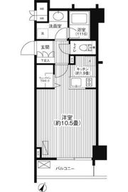 グランハイツ代々木の間取り画像