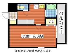 メルポート宇品神田の間取り画像