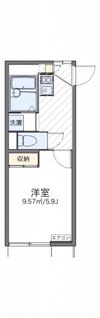 レオパレスカーサ エルマナーダの間取り画像