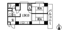 赤坂エクセルの間取り画像