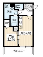 ARCOBALENO SHINITABASHIの間取り画像