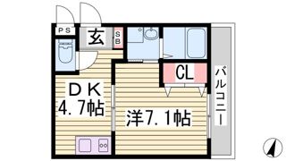 セレブコートⅡの間取り画像