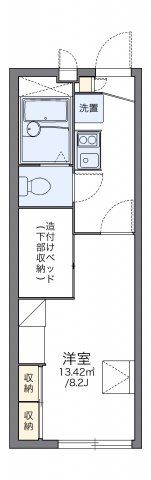 レオパレス相生の間取り画像