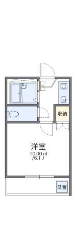 レオパレス水前寺西PART4Aの間取り画像