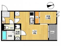 REGALEST 光南の間取り画像
