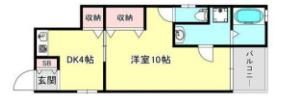 アヴァンセ東神戸の間取り画像