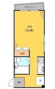 メゾン中葛西の間取り画像