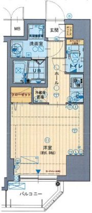 W-STYLE難波の間取り画像