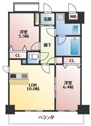 東明マンション壱番館の間取り画像