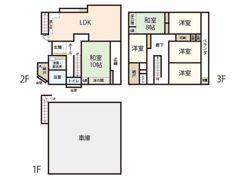 グランパセオ舟入川口の間取り画像