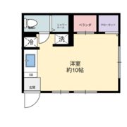 コーポみささの間取り画像