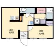 コーポみささの間取り画像