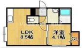 ステーションフロントの間取り画像