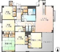 フロイデ一宮の間取り画像