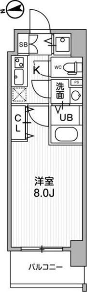 LaDouceur都島高倉町の間取り画像