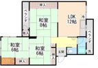 鶴甲団地10号棟の間取り画像
