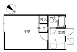 ヌーベル旭の間取り画像