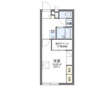 レオパレスひかりの間取り画像