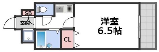 グランデージ今里の間取り画像