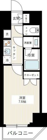 AZEST中野新橋の間取り画像