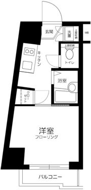 ルーブル白金高輪の間取り画像