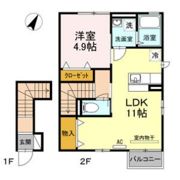 エクセルの間取り画像