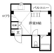 メゾン中一万の間取り画像
