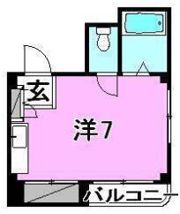 メゾン中一万の間取り画像