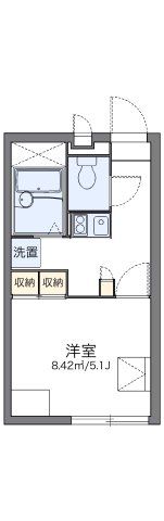 レオパレスクリスタルの間取り画像