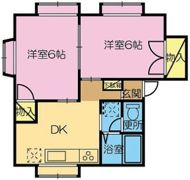 ヨコザワヒルズDの間取り画像