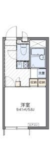 レオパレスウインドコートの間取り画像