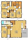 沢見一丁目戸建 5LDKの間取り画像