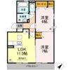 サンハイム己斐中Ⅱの間取り画像