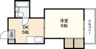 コーポ福島の間取り画像