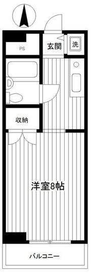 メゾン・デ・ベルテの間取り画像