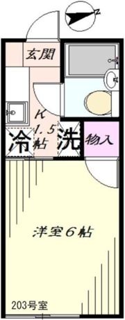 いずみ国立の間取り画像