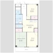 千里山アカシヤハイツの間取り画像