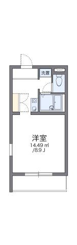 レオパレスエースⅡの間取り画像