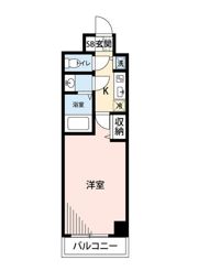 マイナビSTAY品川サウス（メゾン・ド・ヴィレ品川）の間取り画像