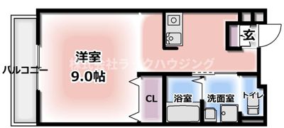 サンピカAの間取り画像