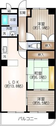 アプローズの間取り画像